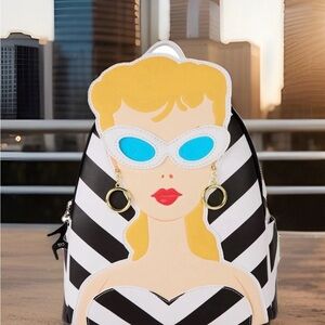 Loungefly Classic Barbie Limited Edition Cosplay Mini Backpack - New With Tags